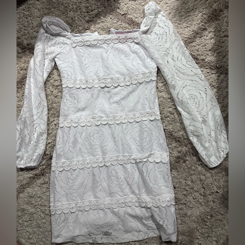 Lilly Pulitzer White Zoella Dress